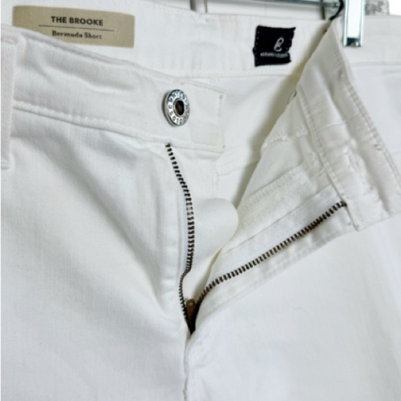 AG Brooke White Bermuda Cuffed Shorts Jeans Sz 31 - Picture 11 of 15
